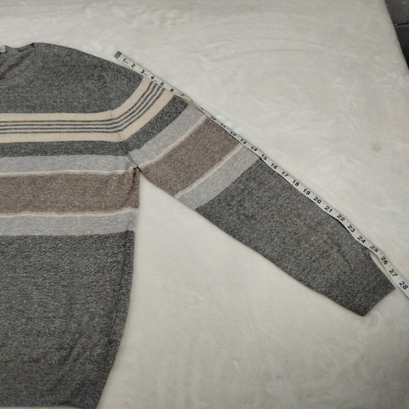 Gran Sasso linen blend long sleeve sweater size 54 Made In Italy - Picture 13 of 16